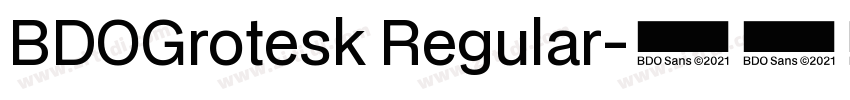 BDOGrotesk Regular字体转换 BDOGrotesk Regular字体转换